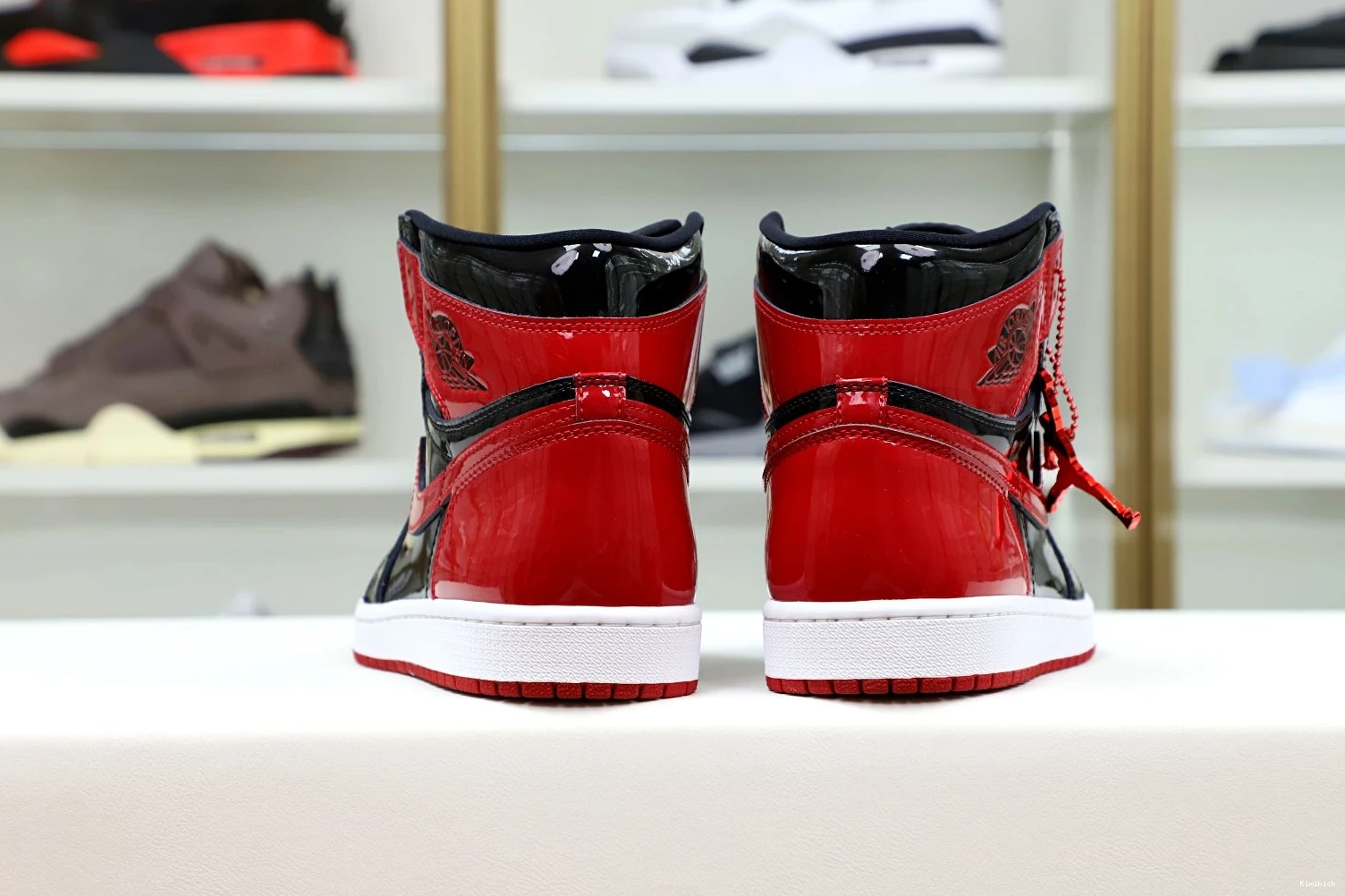 DailyWear OG Kimikick 1 PATENT HIGH 2029 JORDAN AIR BRED 0520